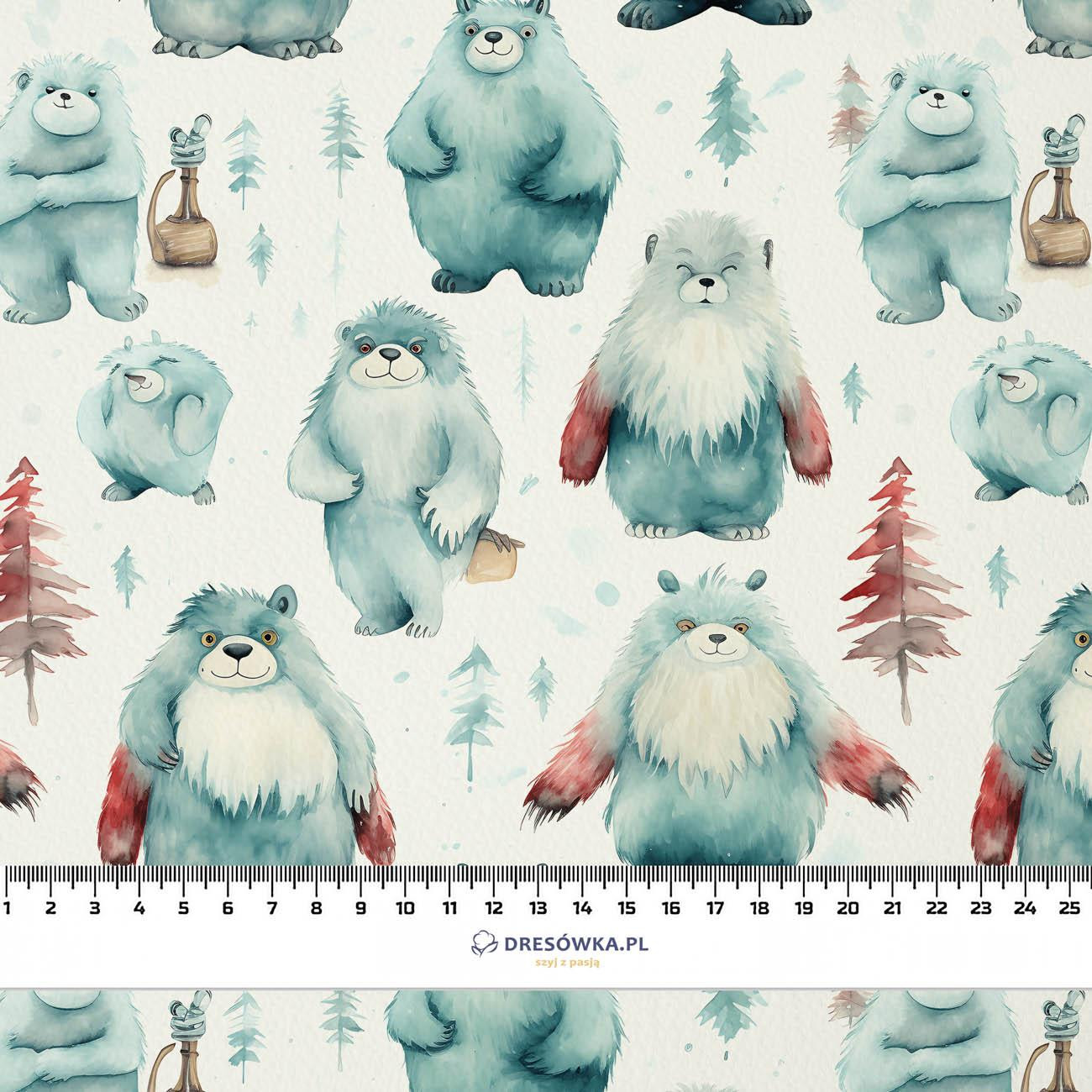 HAPPY YETI PAT. 1 - looped knit fabric