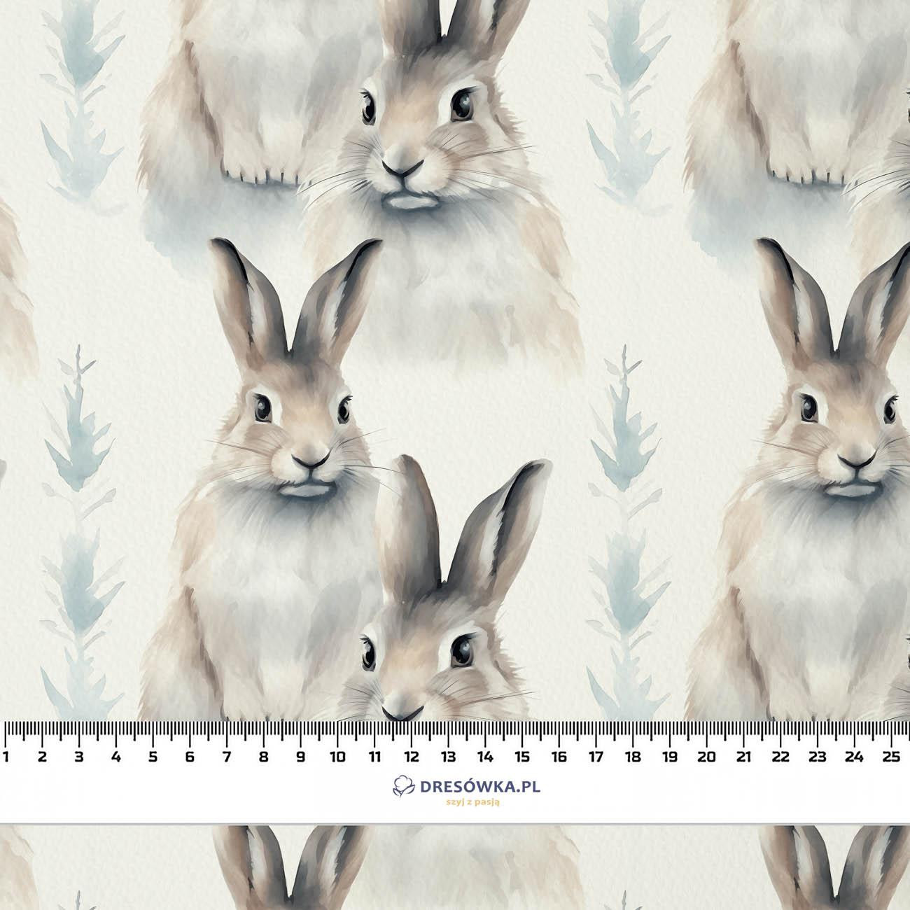 100cm ARCTIC HARE - single jersey 