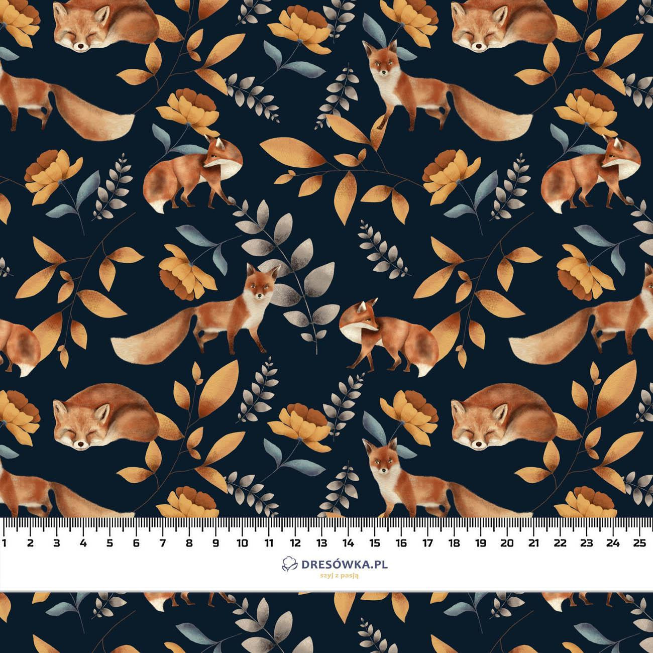 FOX TIME (INTO THE WOODS) - Cotton woven fabric