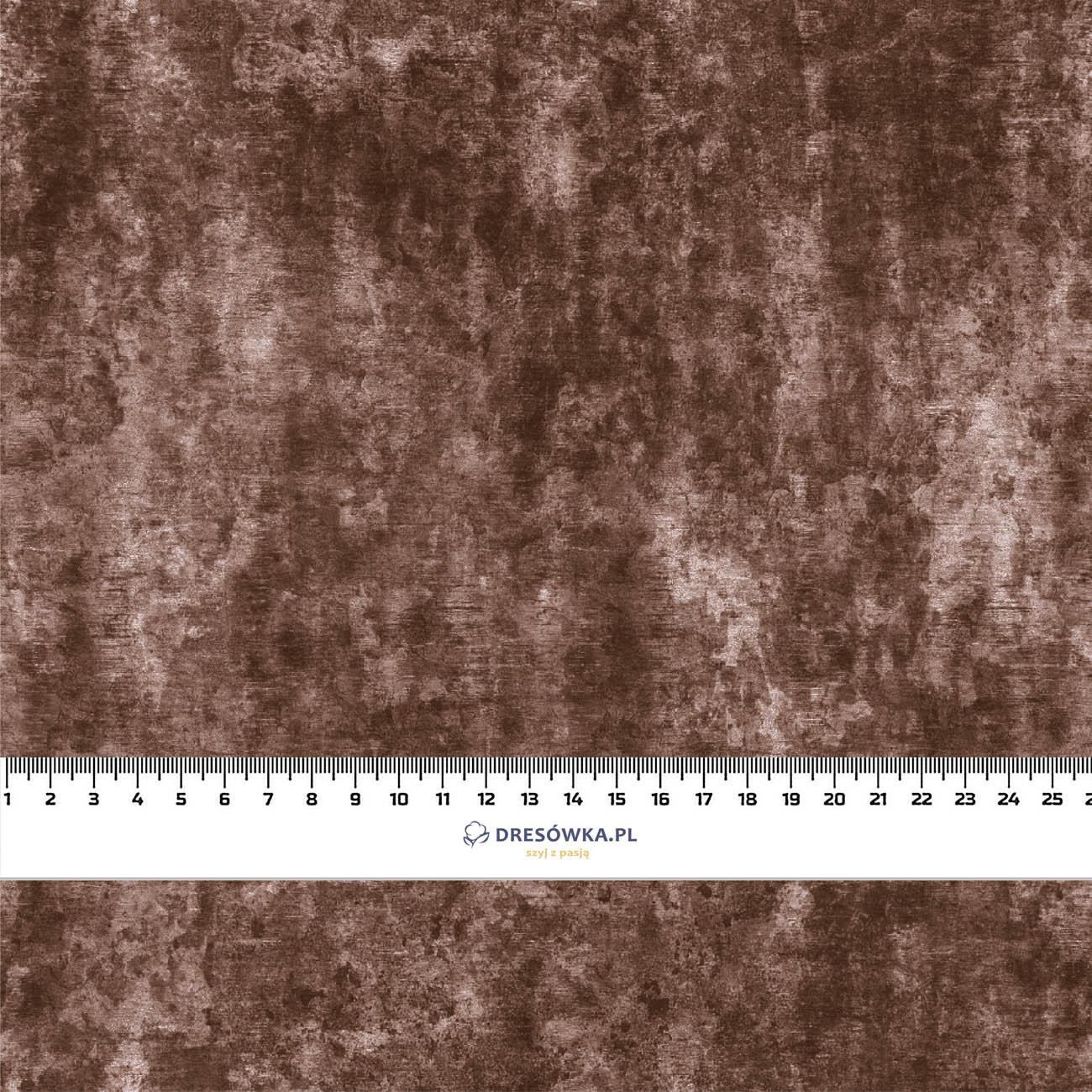 GRUNGE (brown) - Waterproof woven fabric