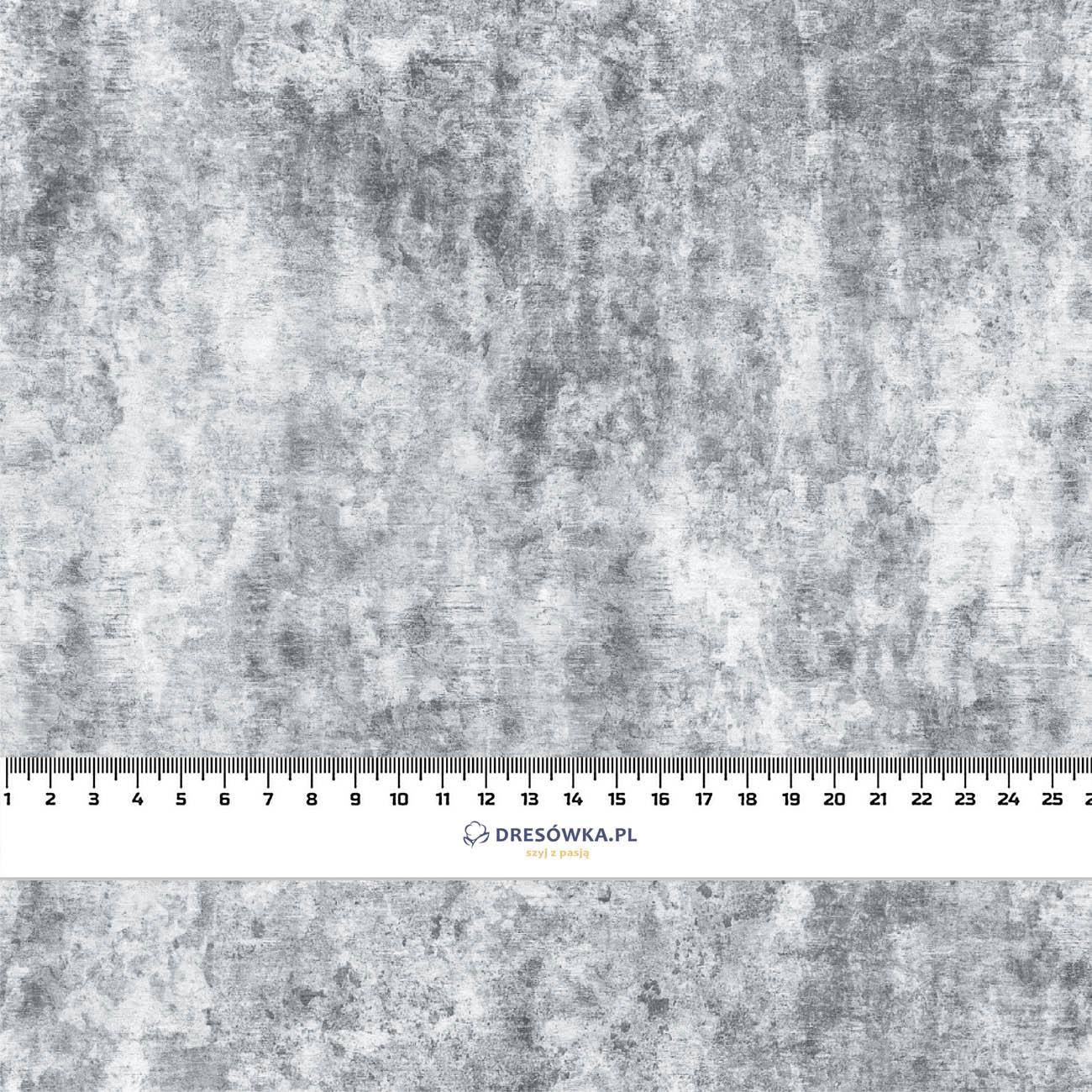 GRUNGE (light grey) - Cotton woven fabric