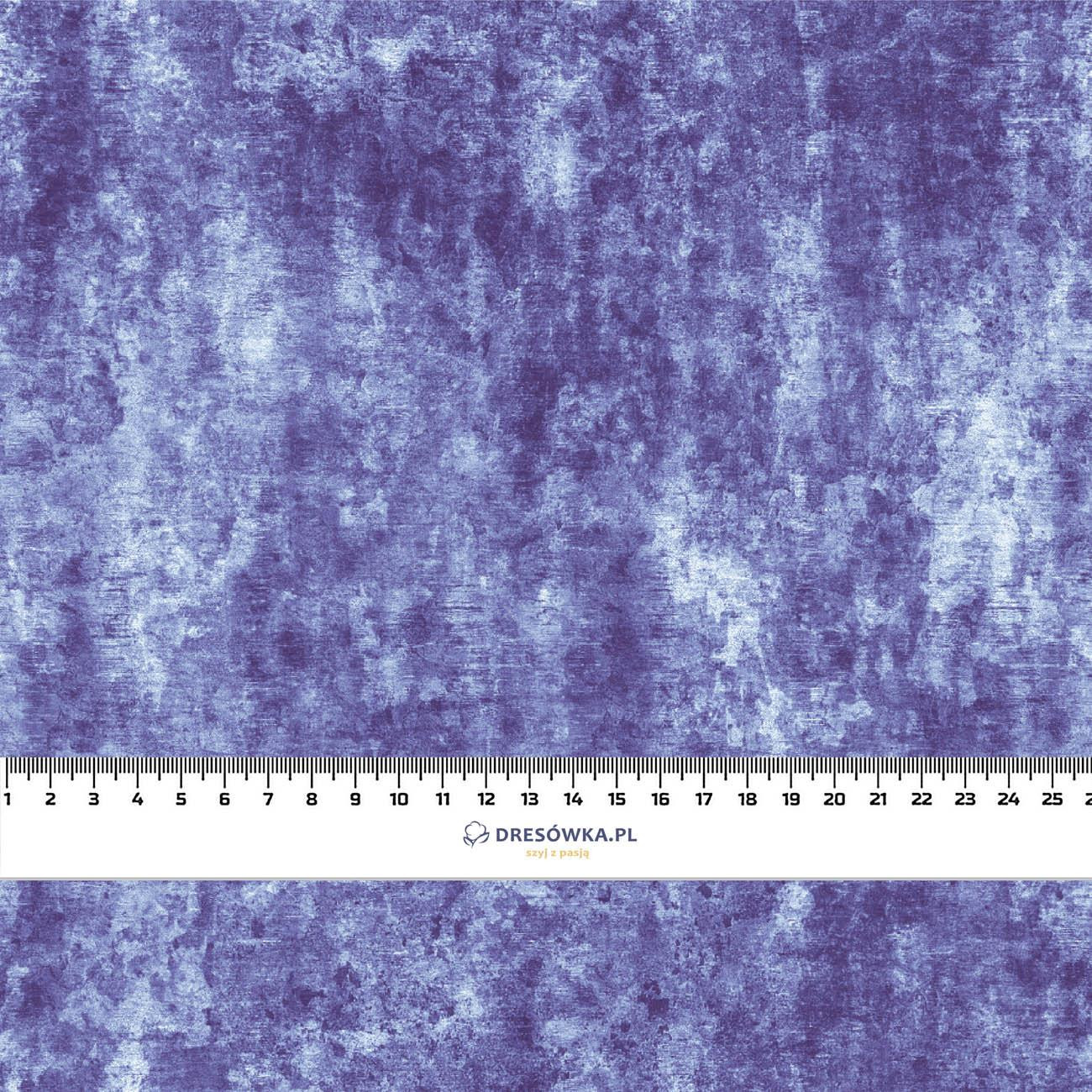 GRUNGE (Very Peri) - looped knit fabric