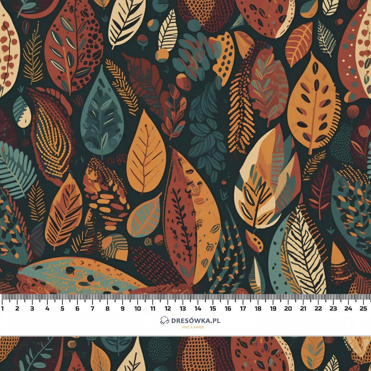 AUTUMN TIME PAT. 5 - Cotton woven fabric