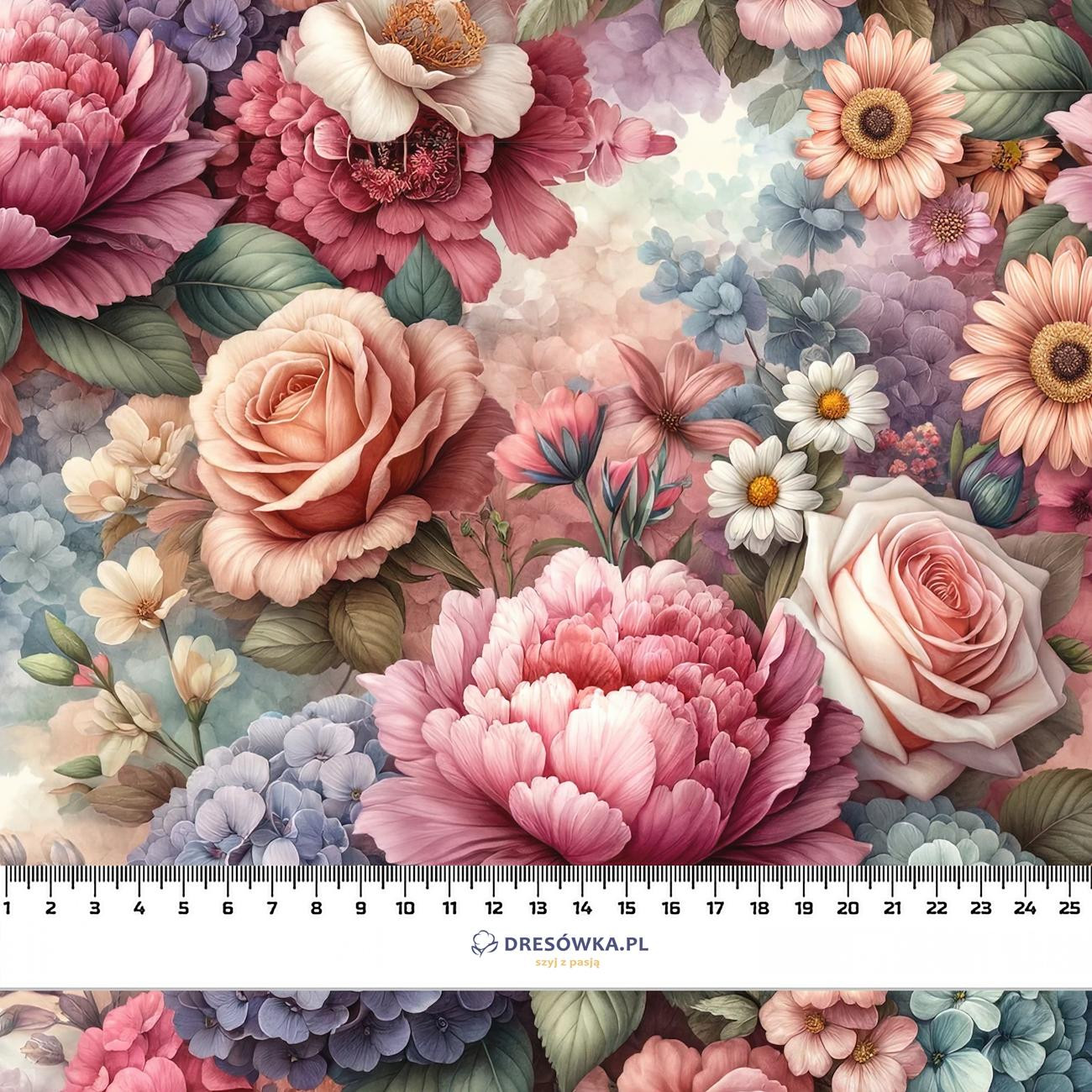 FLOWERS PAT. 2 - Cotton muslin