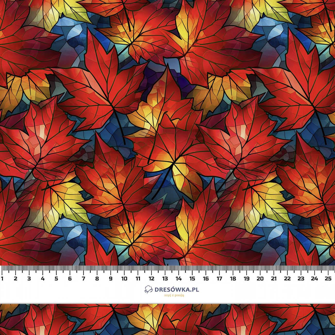 LEAVES / STAINED GLASS PAT. 1 - Waterproof woven fabric