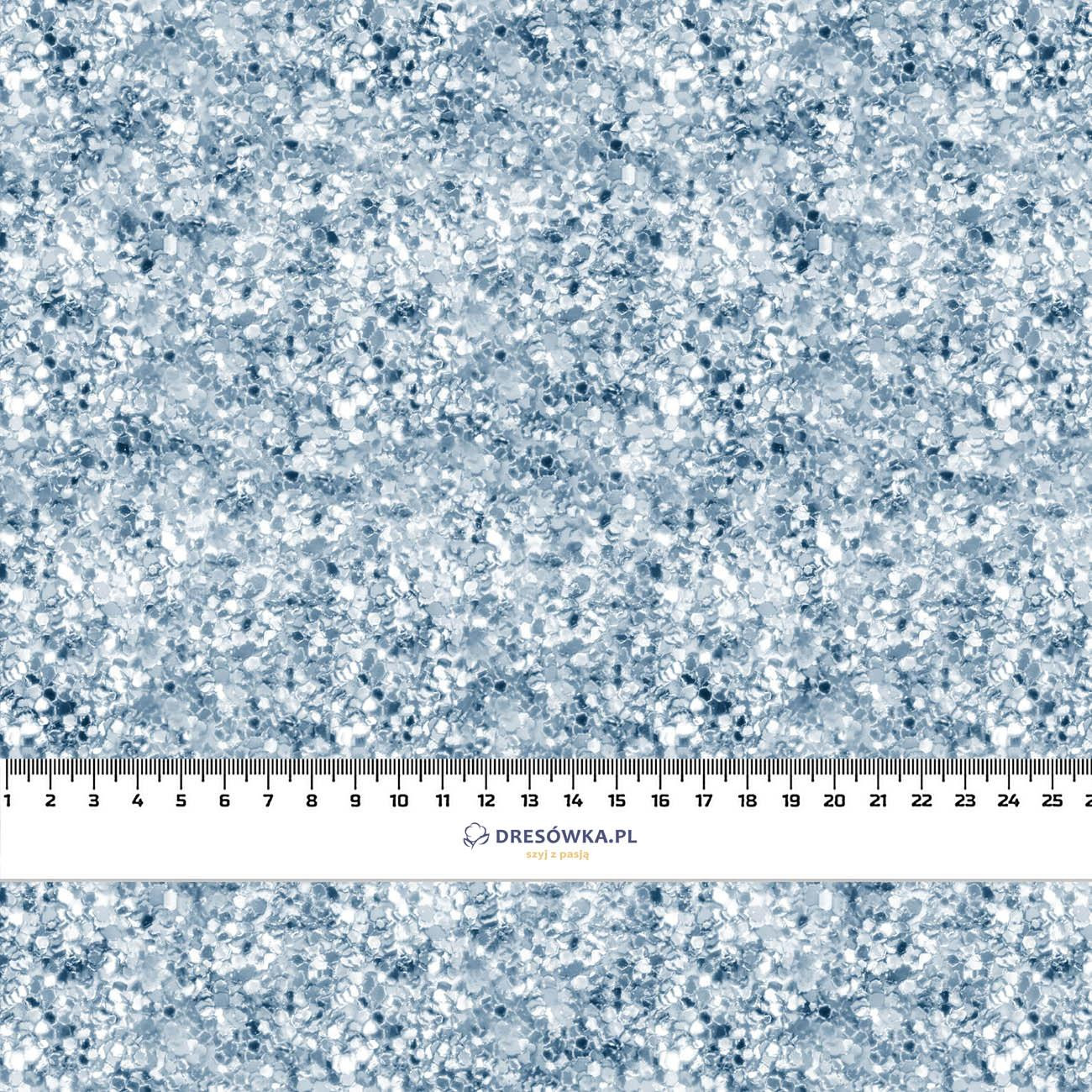 ICE GLITTER (PAINTED ON GLASS)- Upholstery velour 