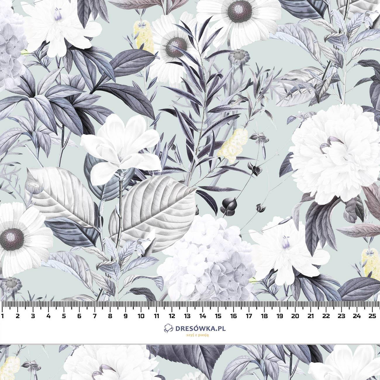 LUXE BLOSSOM pat. 3 - Cotton woven fabric