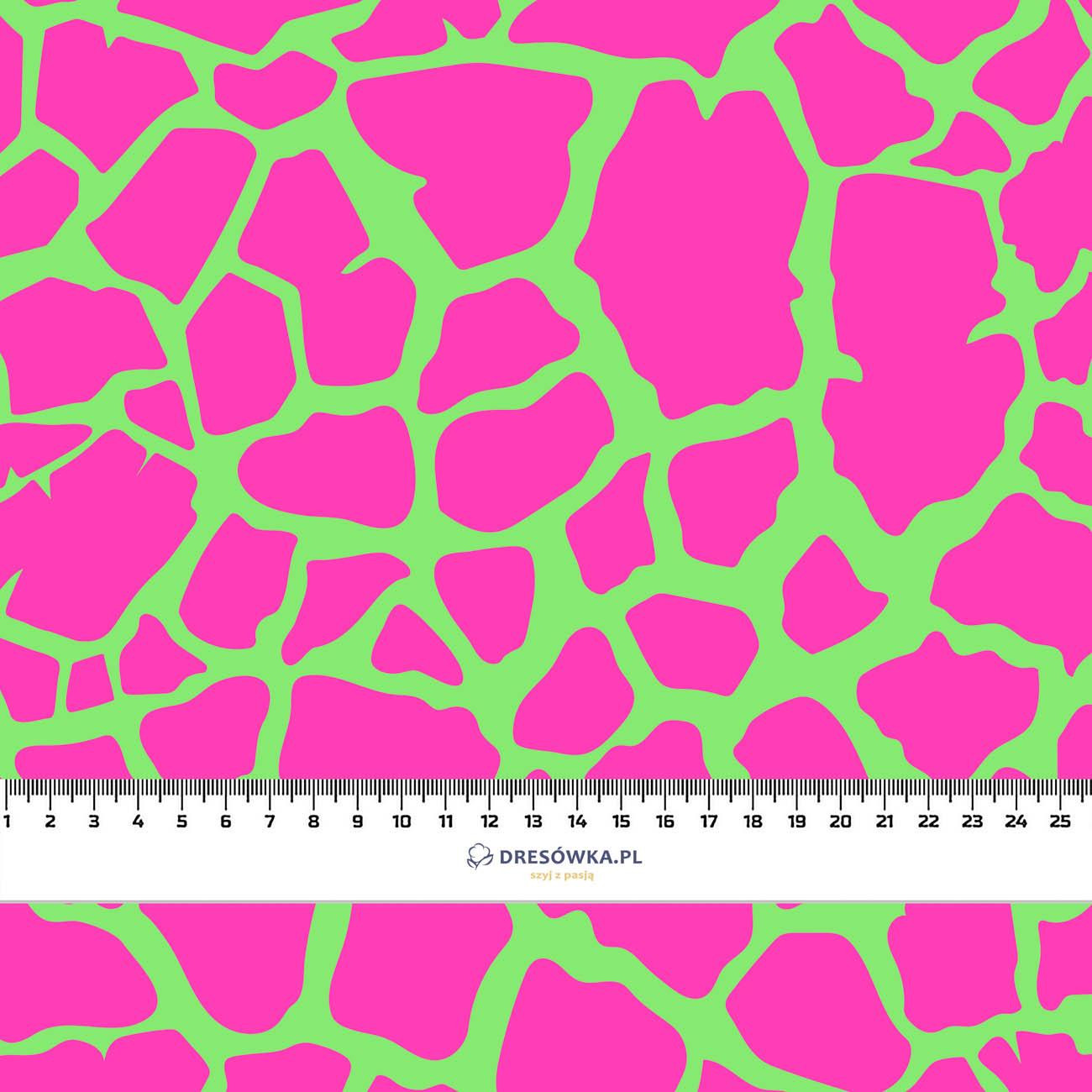 NEON SPOTS PAT. 4 - single jersey with elastane 