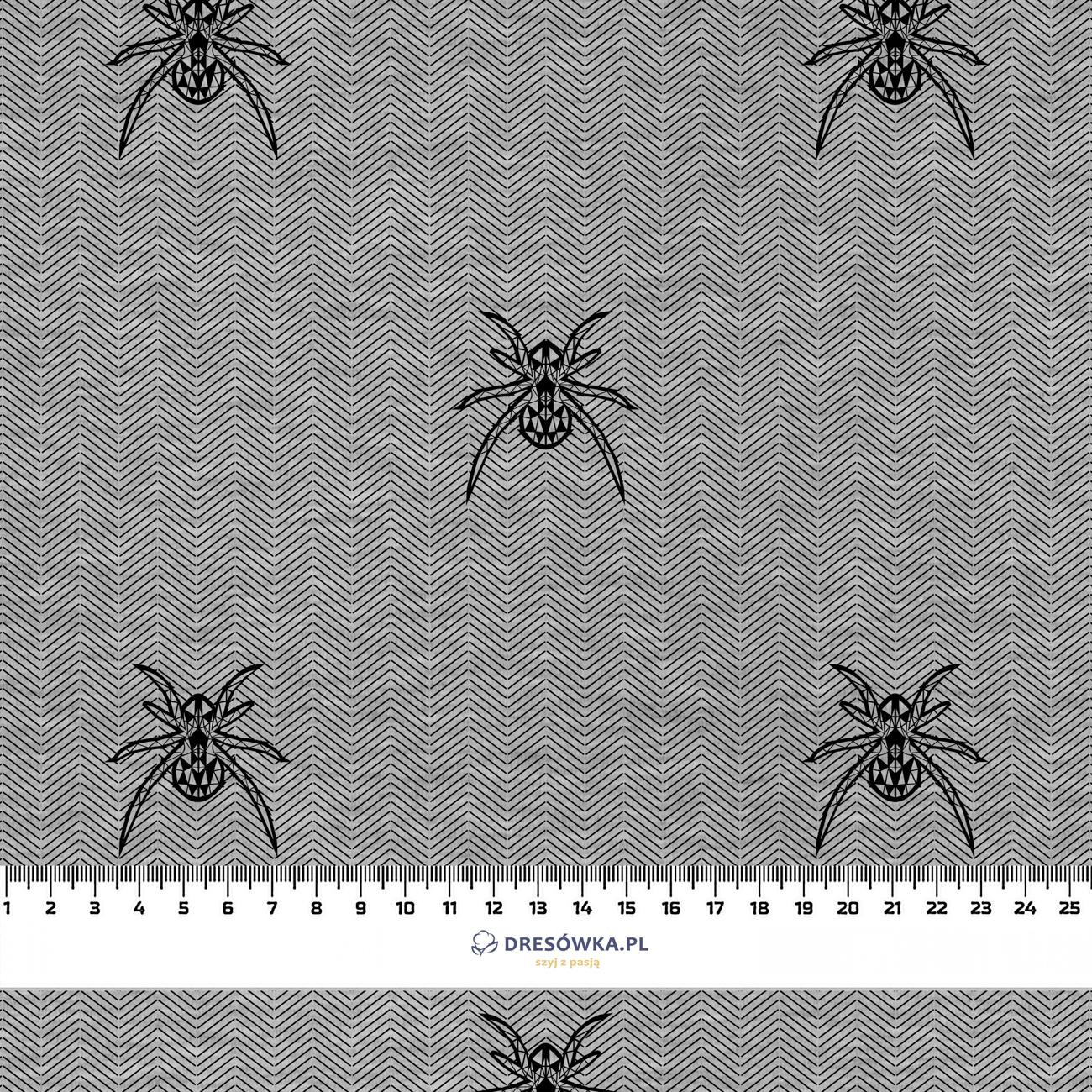 SPIDER / NIGHT CALL / grey- Upholstery velour 