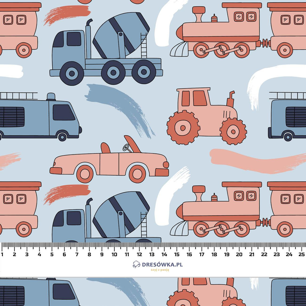 VEHICLES pat. 4 - Cotton woven fabric