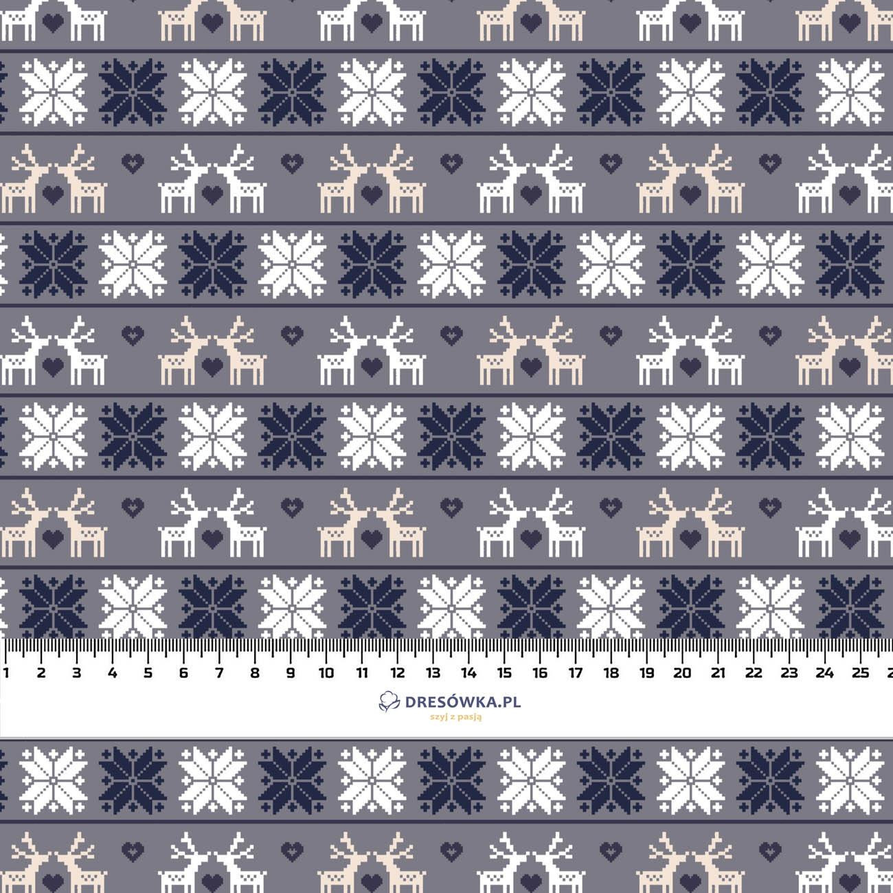 REINDEERS / sweater (WINTER TIME) / grey