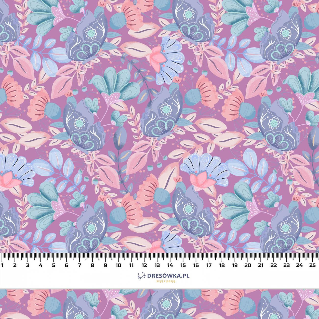 SUMMER FOLK pat. 3 - Woven Fabric for tablecloths