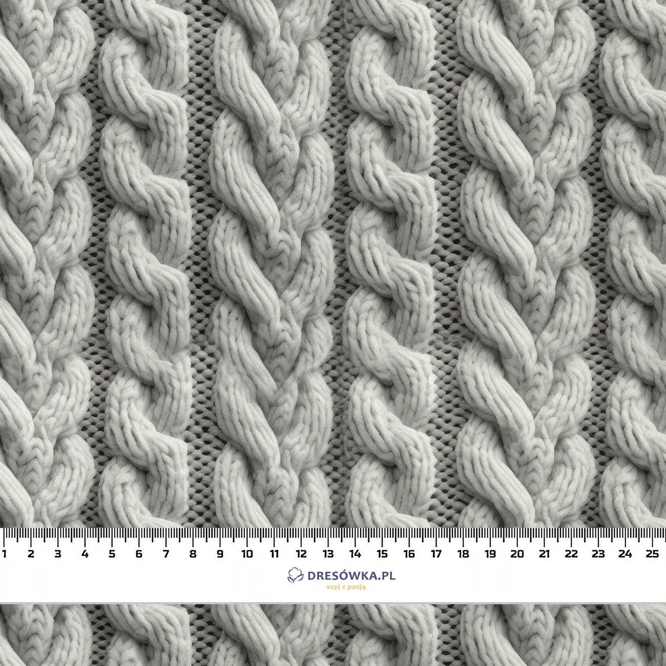IMITATION SWEATER PAT. 4 - brushed knitwear with elastane ITY