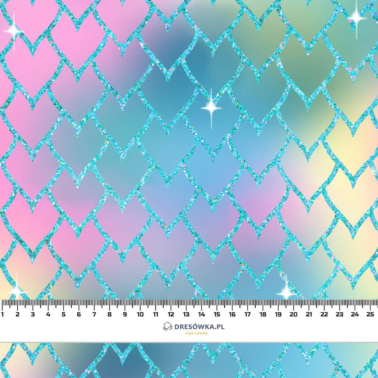 100CM RAINBOW OCEAN pat. 4 - PERKAL Cotton fabric