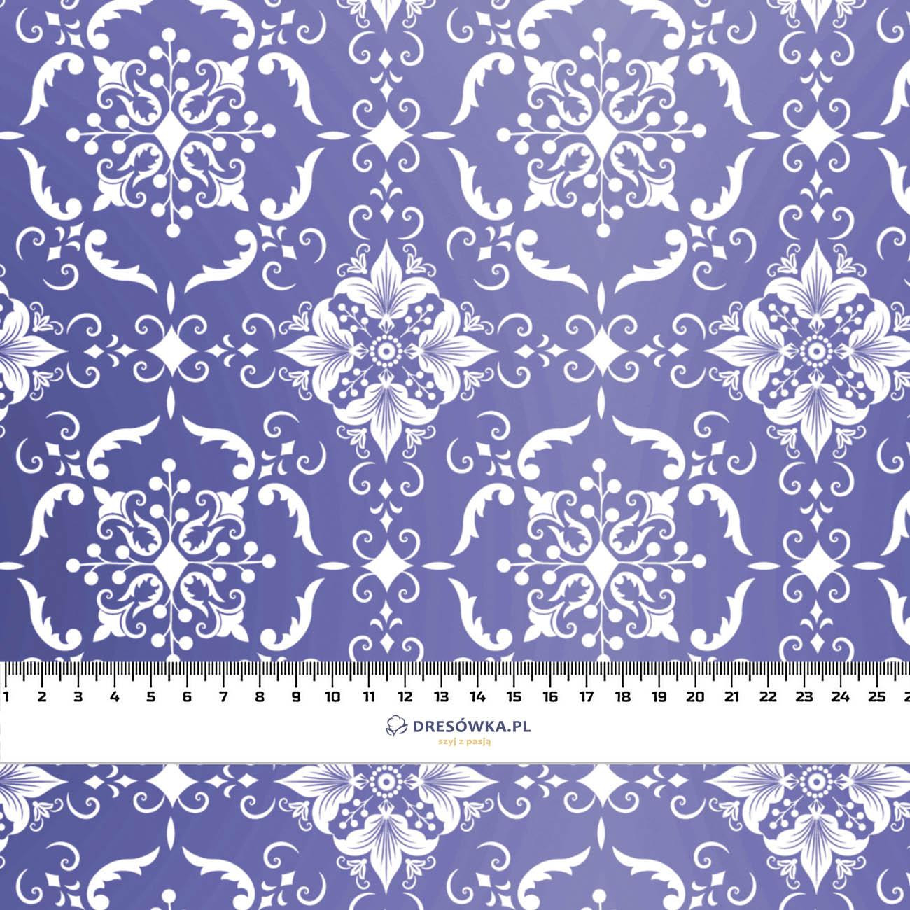 DAMASCO / background (Very Peri) - Cotton woven fabric