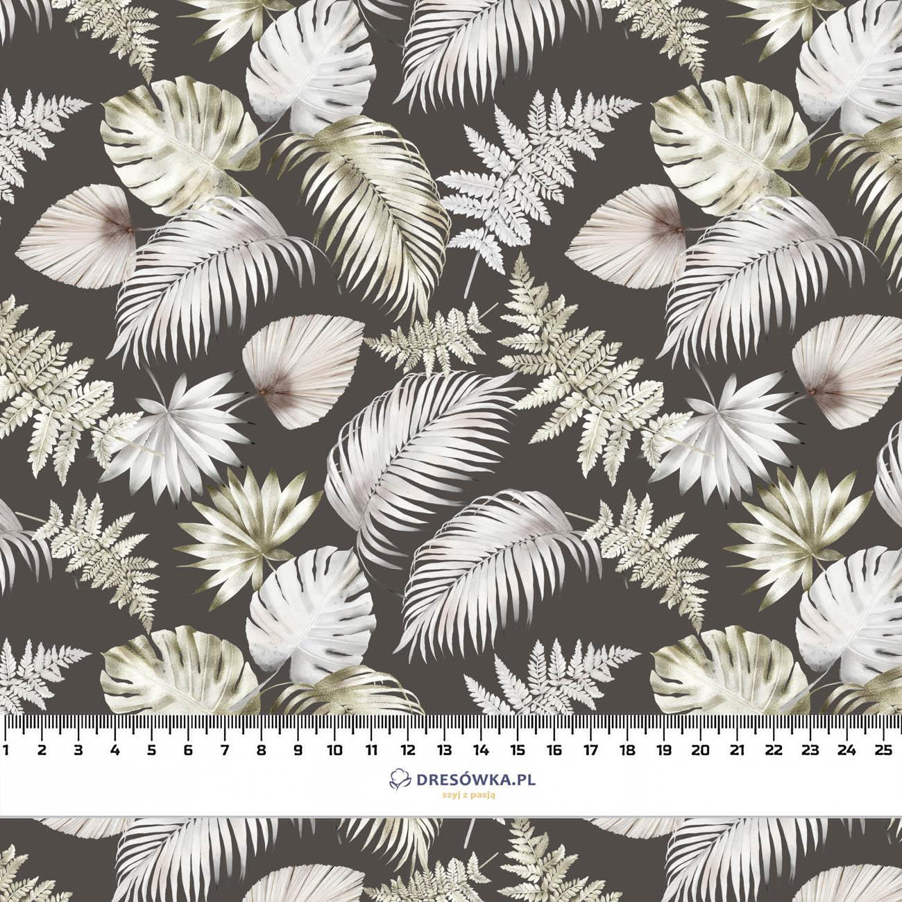 TROPICAL LEAVES - quick-drying woven fabric
