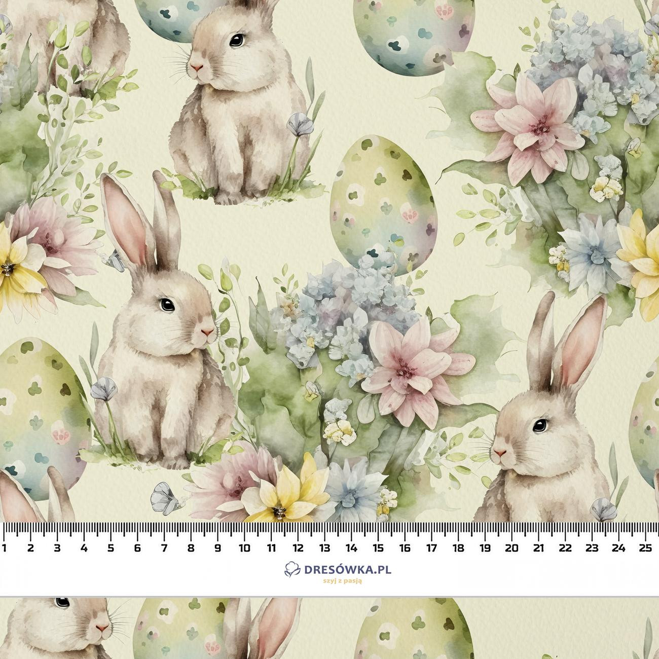 BUNNY EASTER PAT. 1 - looped knit fabric