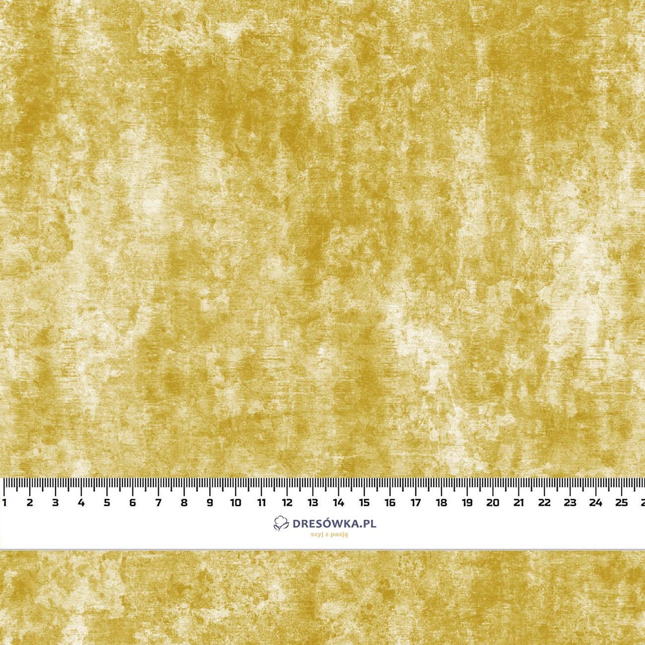 GRUNGE (gold) - Cotton woven fabric