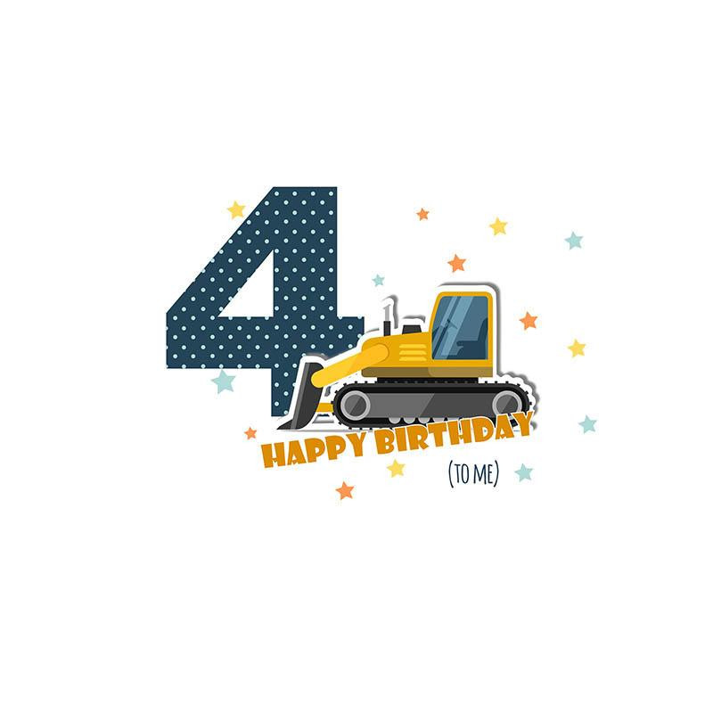 4ST BIRTHDAY / BULLDOZER  - panel