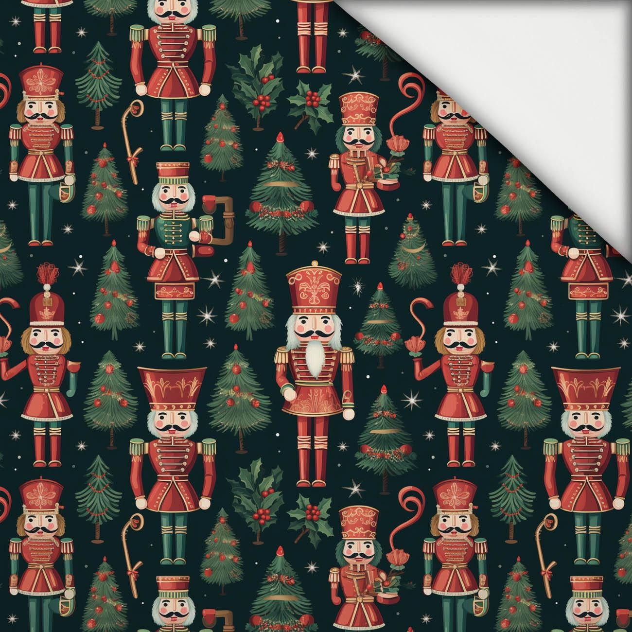 CHRISTMAS NUTCRACKER - light brushed knitwear