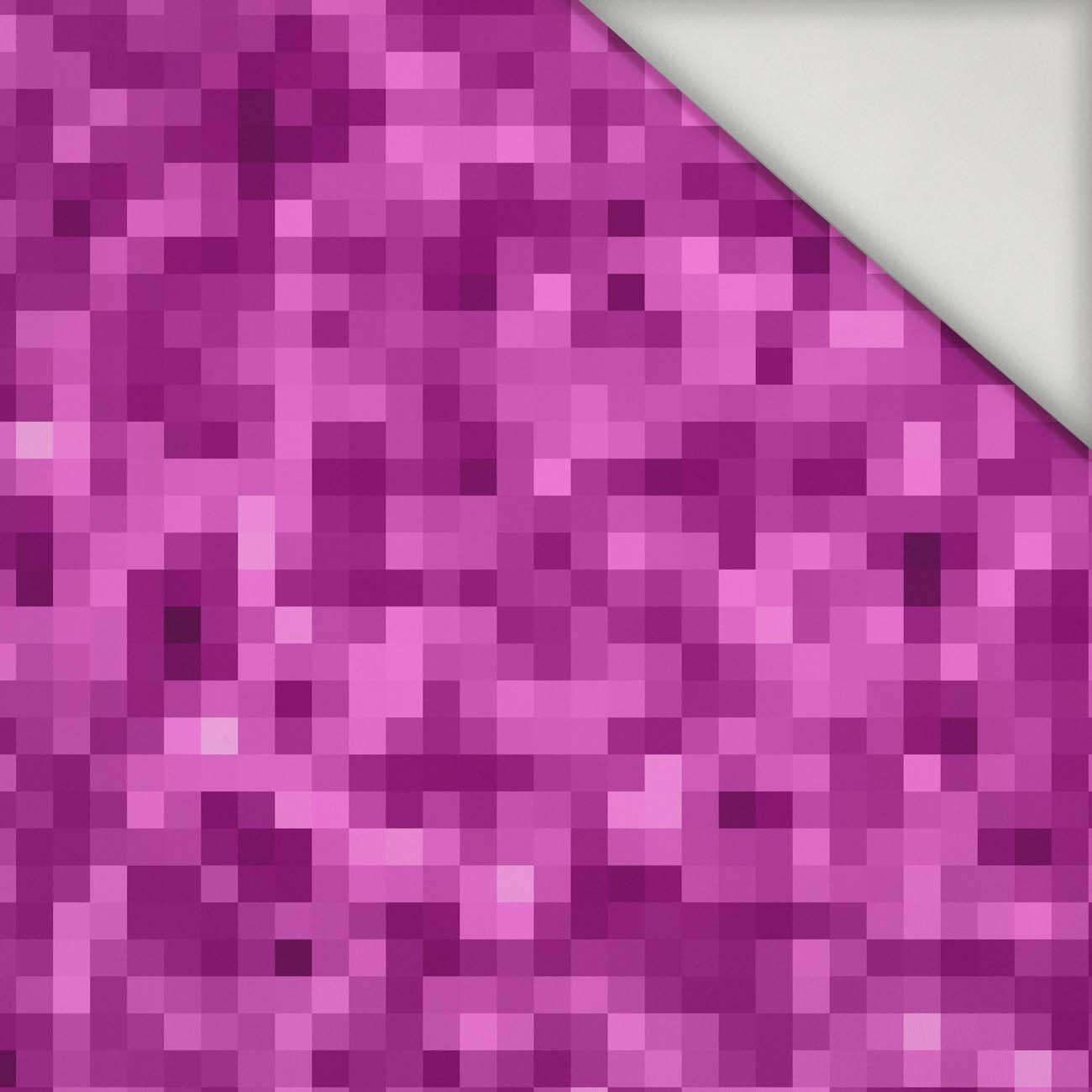 PIXELS pat. 2 / fuchsia - lycra 300g