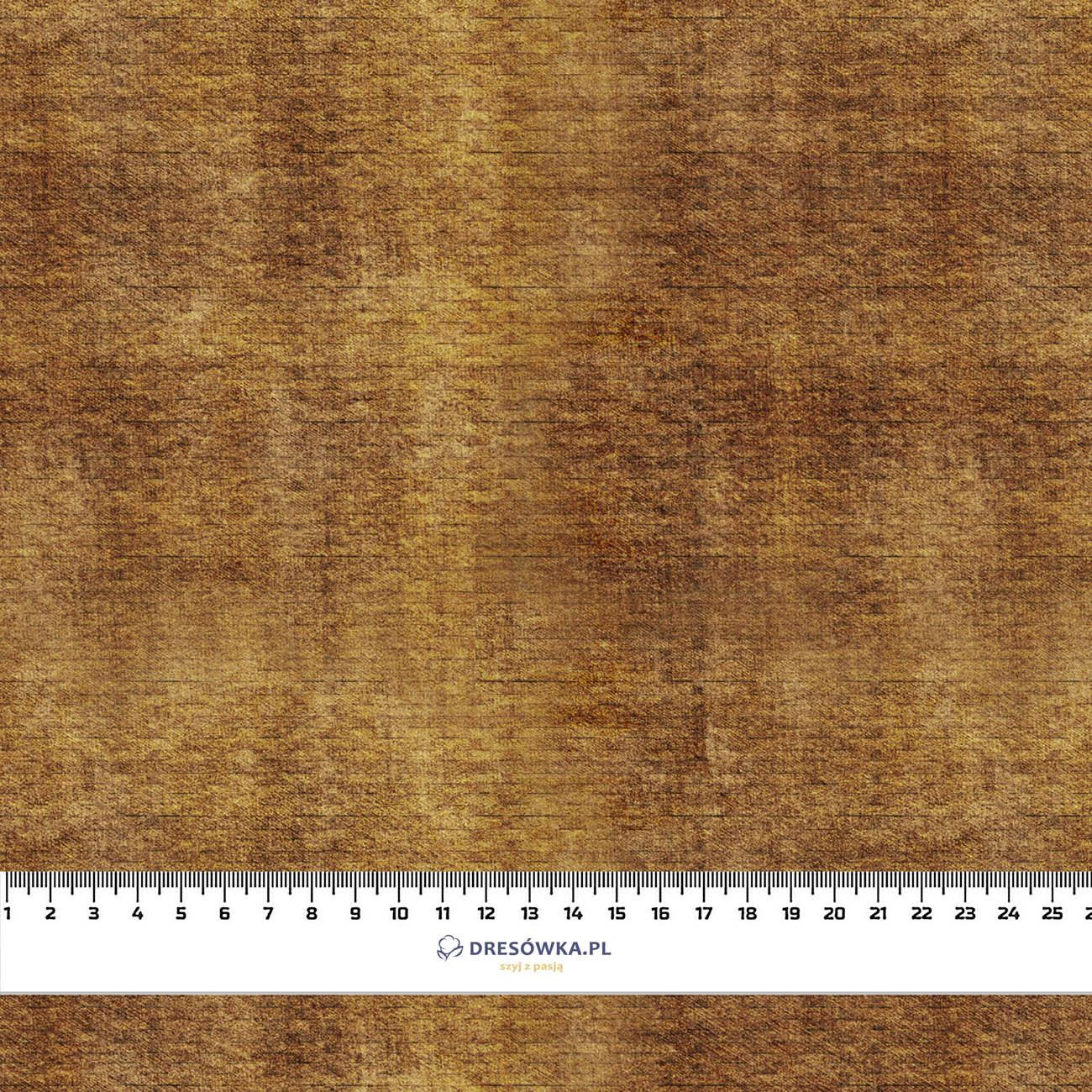 AUTUMN JEANS / brown (AUTUMN COLORS) - Cotton woven fabric