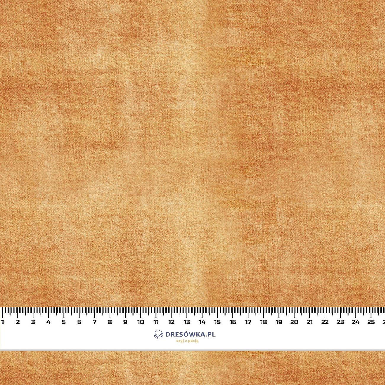 AUTUMN JEANS / gold (AUTUMN COLORS) - looped knit fabric