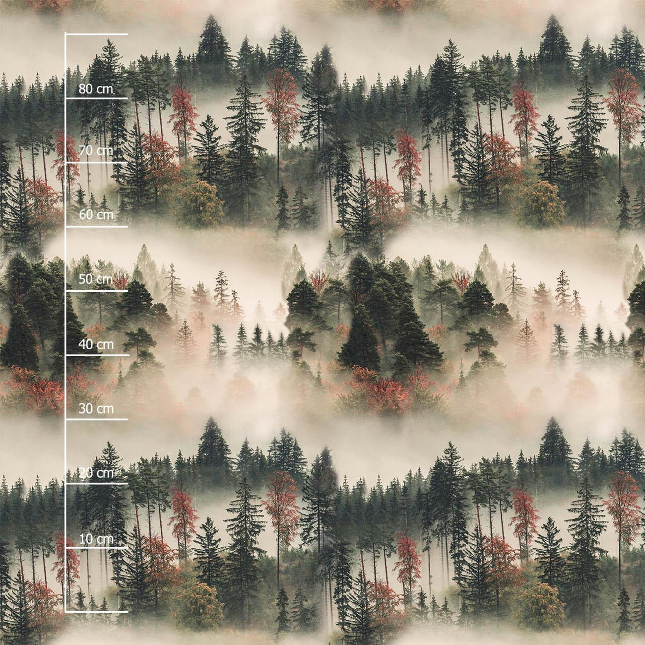 AUTUMN FOREST / WĘDROWCY LOSU - brushed knitwear with elastane ITY