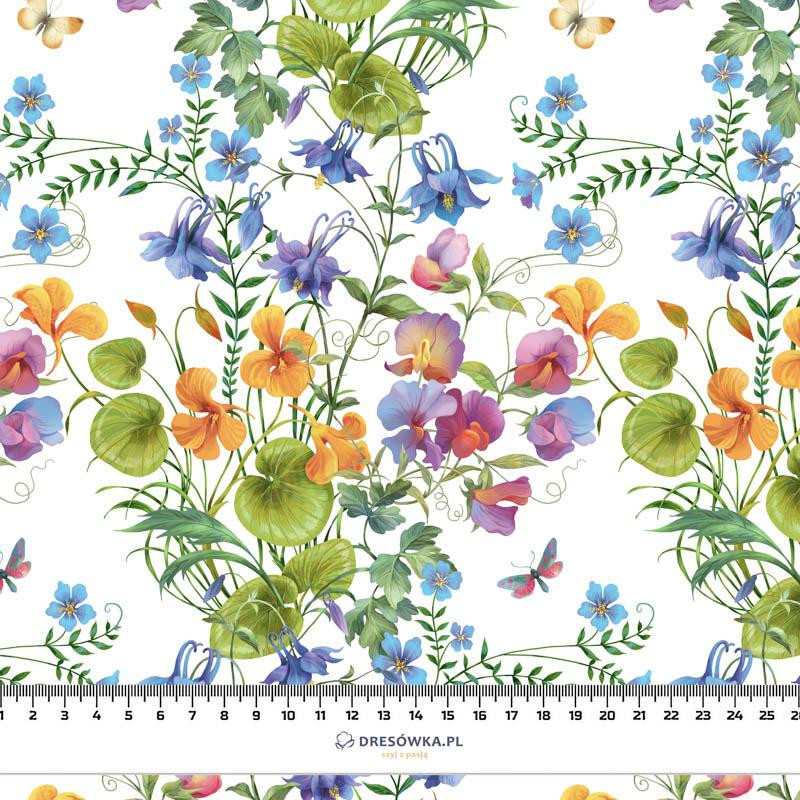 BUCOLIC FLOWERS - Cotton woven fabric