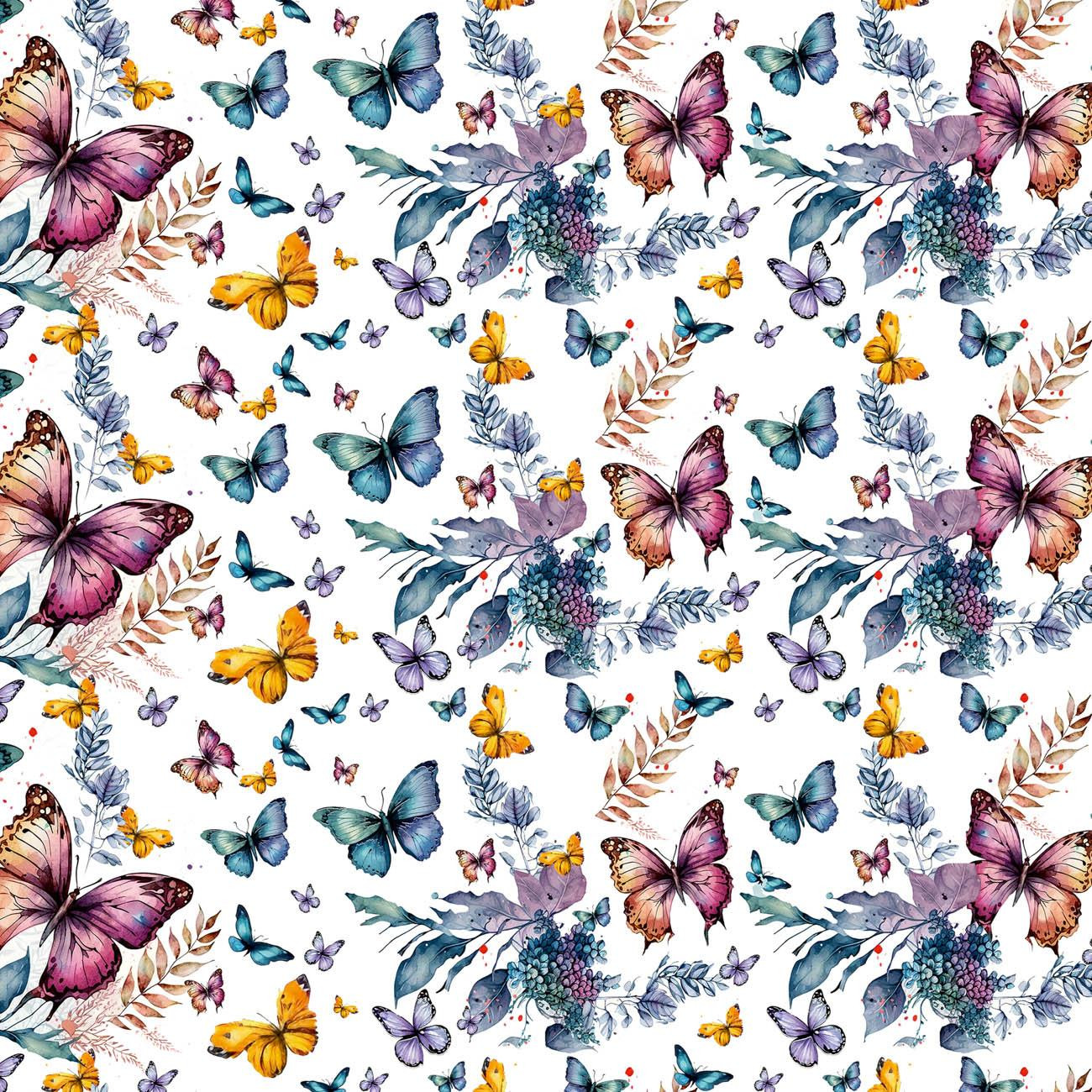 BUTTERFLY PAT. 2 - Cotton woven fabric