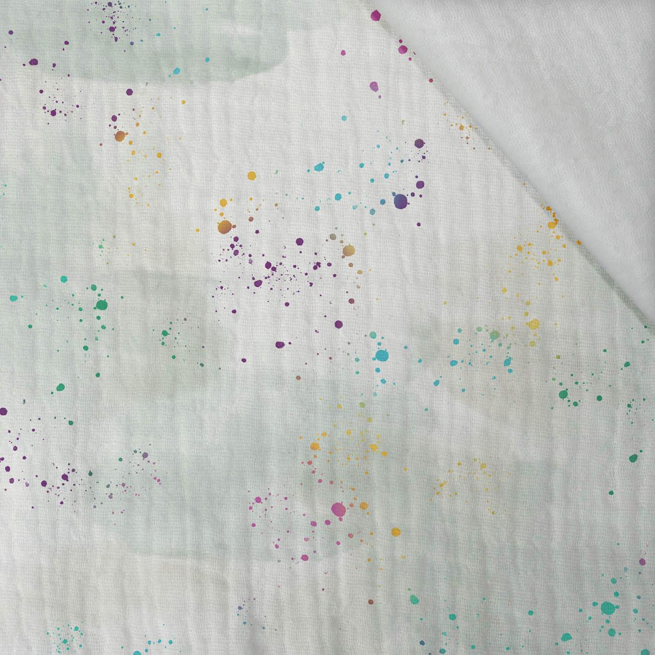 COLORFUL SPECKS PAT. 2 - Cotton muslin