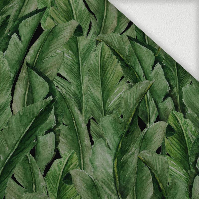 BANANA LEAVES pat. 4 (JUNGLE) - Woven Fabric for tablecloths