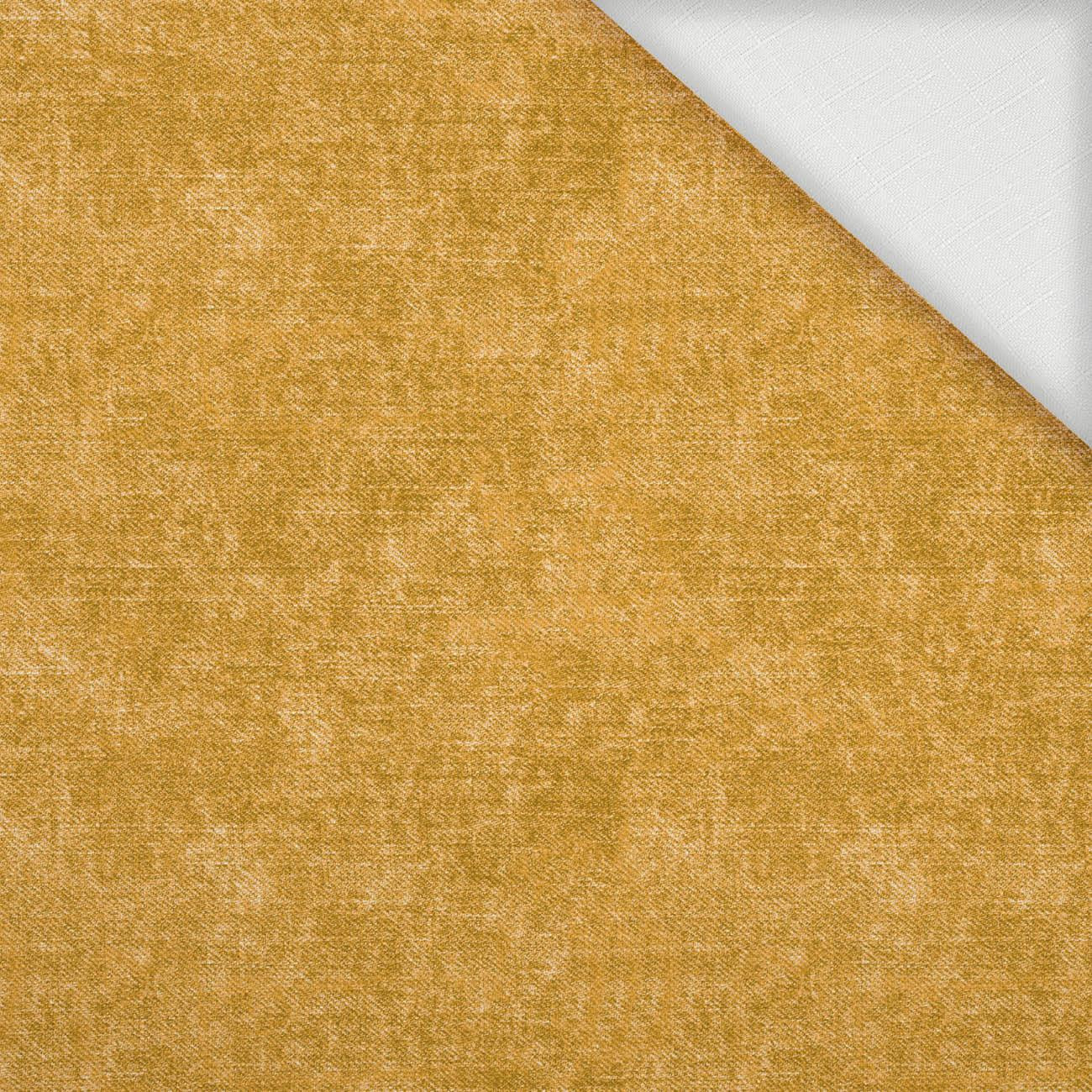 ACID WASH / MUSTARD  - Woven Fabric for tablecloths
