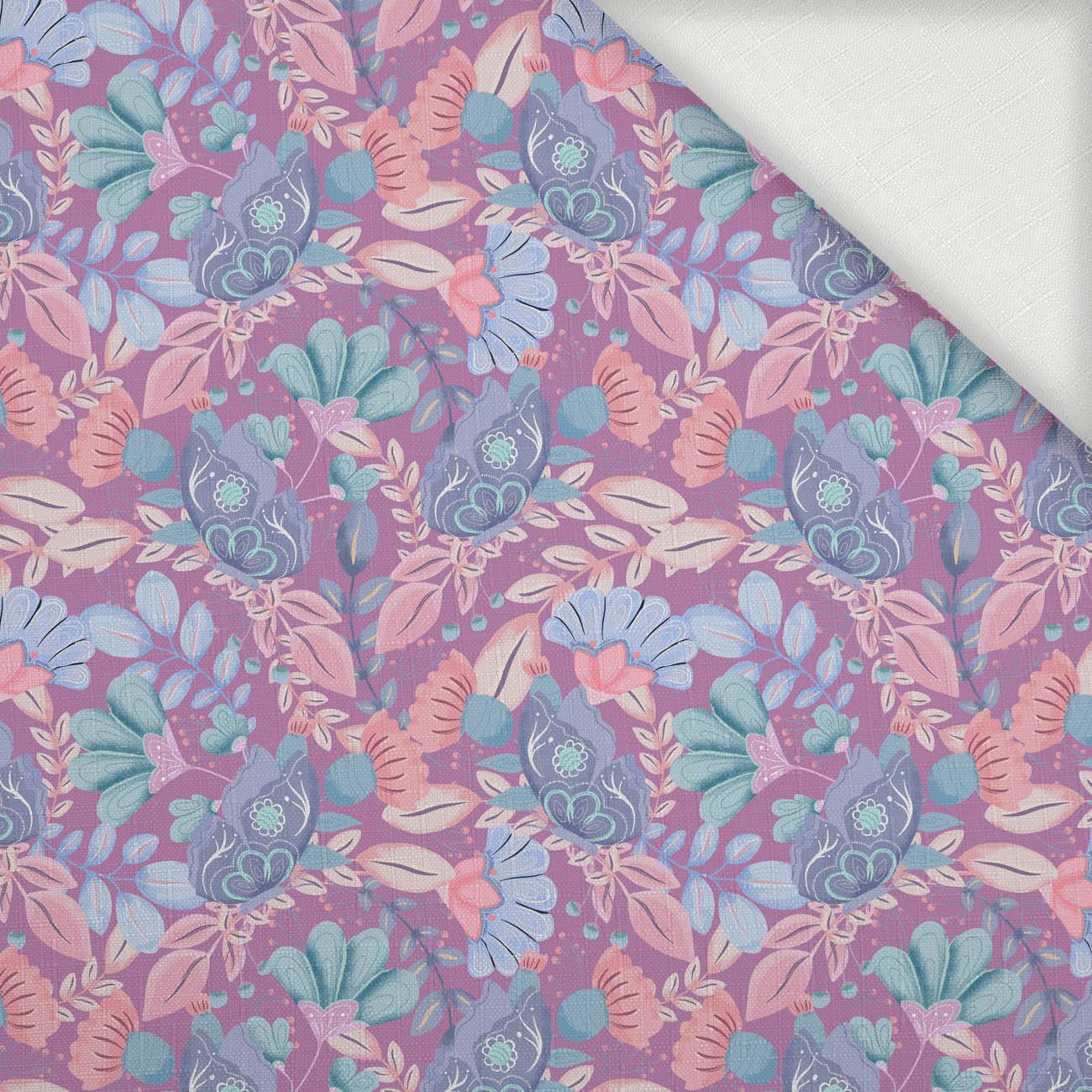 SUMMER FOLK pat. 3 - Woven Fabric for tablecloths