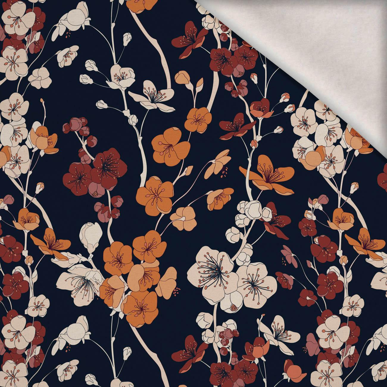 JAPANESE GARDEN pat. 2 (JAPAN) - brushed knitwear with elastane ITY