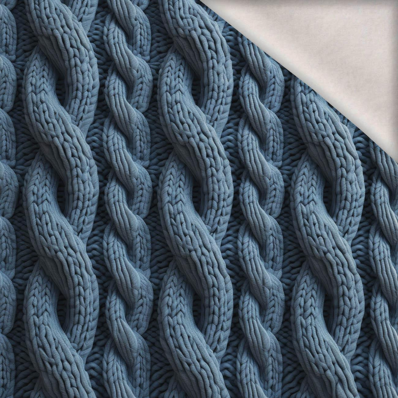IMITATION SWEATER PAT. 3 - brushed knitwear with elastane ITY