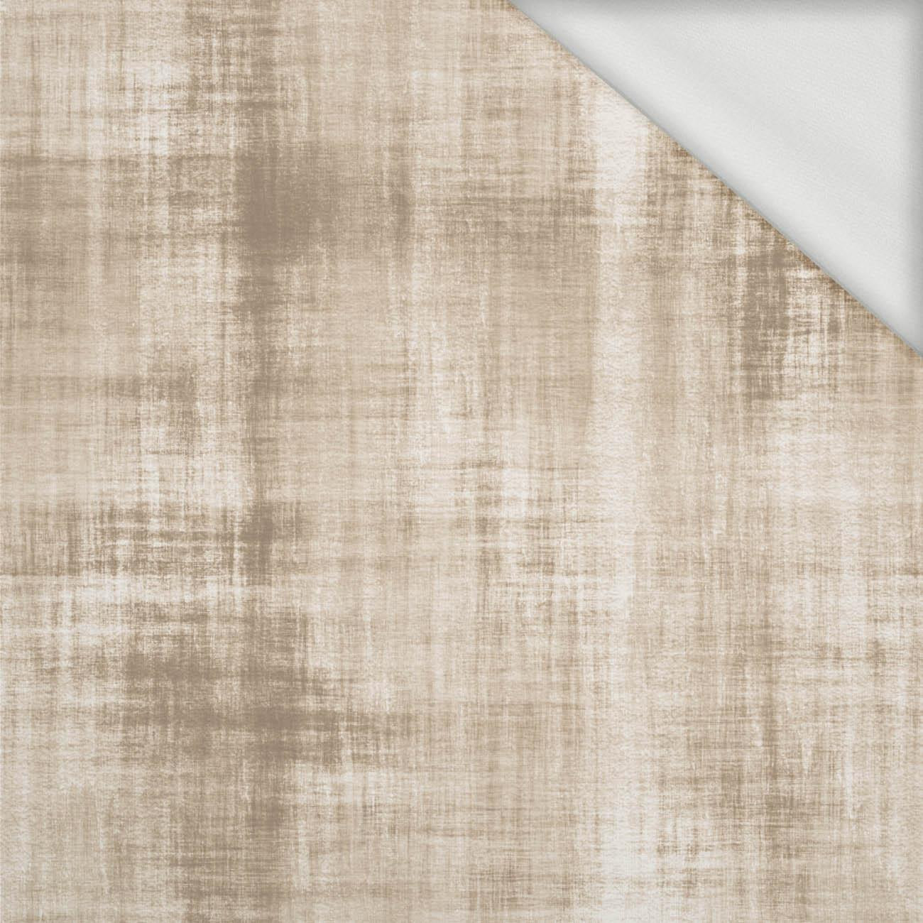 ACID WASH PAT. 2 (beige) - looped knit fabric