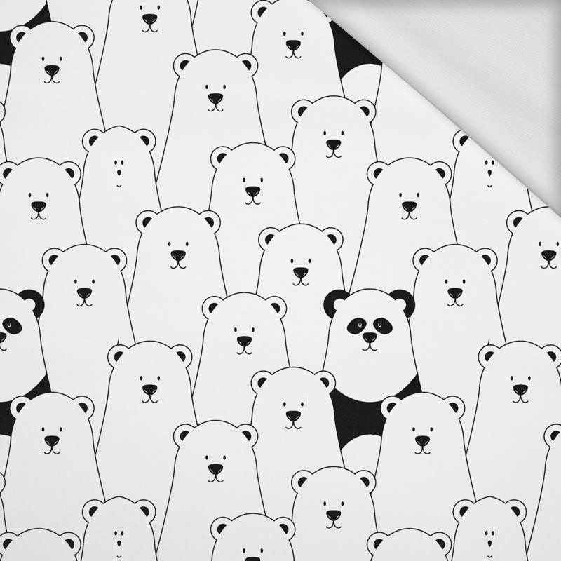 FINDING PANDA  - looped knit fabric