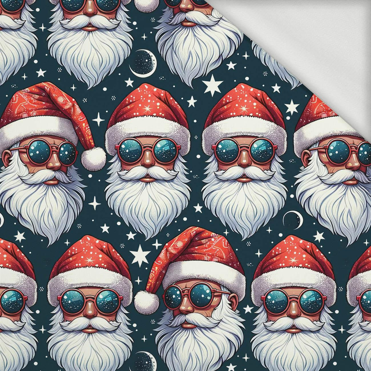 SANTA'S GANG - looped knit fabric