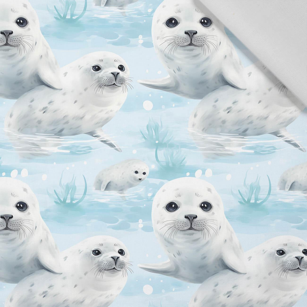 ARCTIC SEAL - Cotton woven fabric