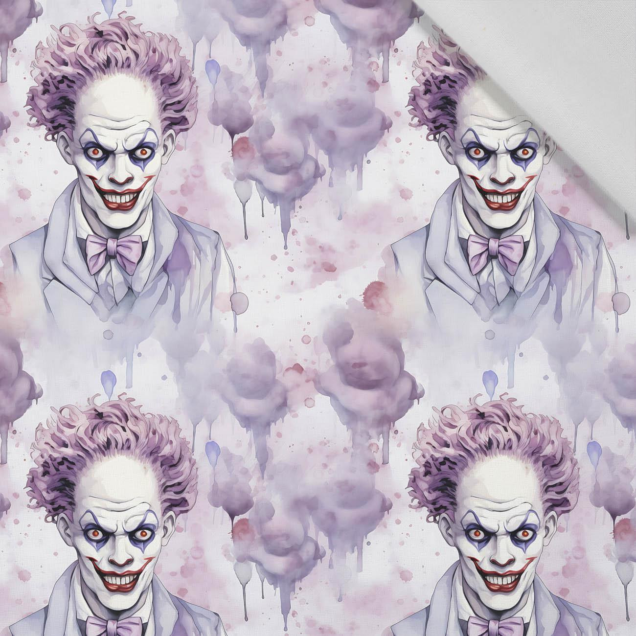 PASTEL HORROR CLOWN PAT. 1 - Cotton woven fabric