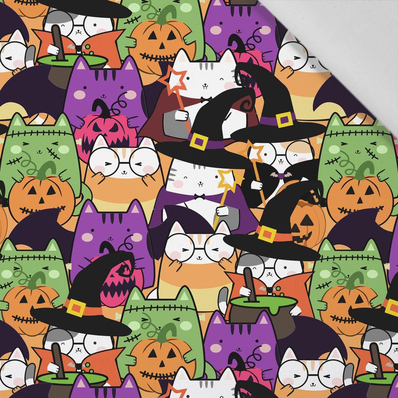 HALLOWEEN CATS PAT. 2 - Cotton woven fabric