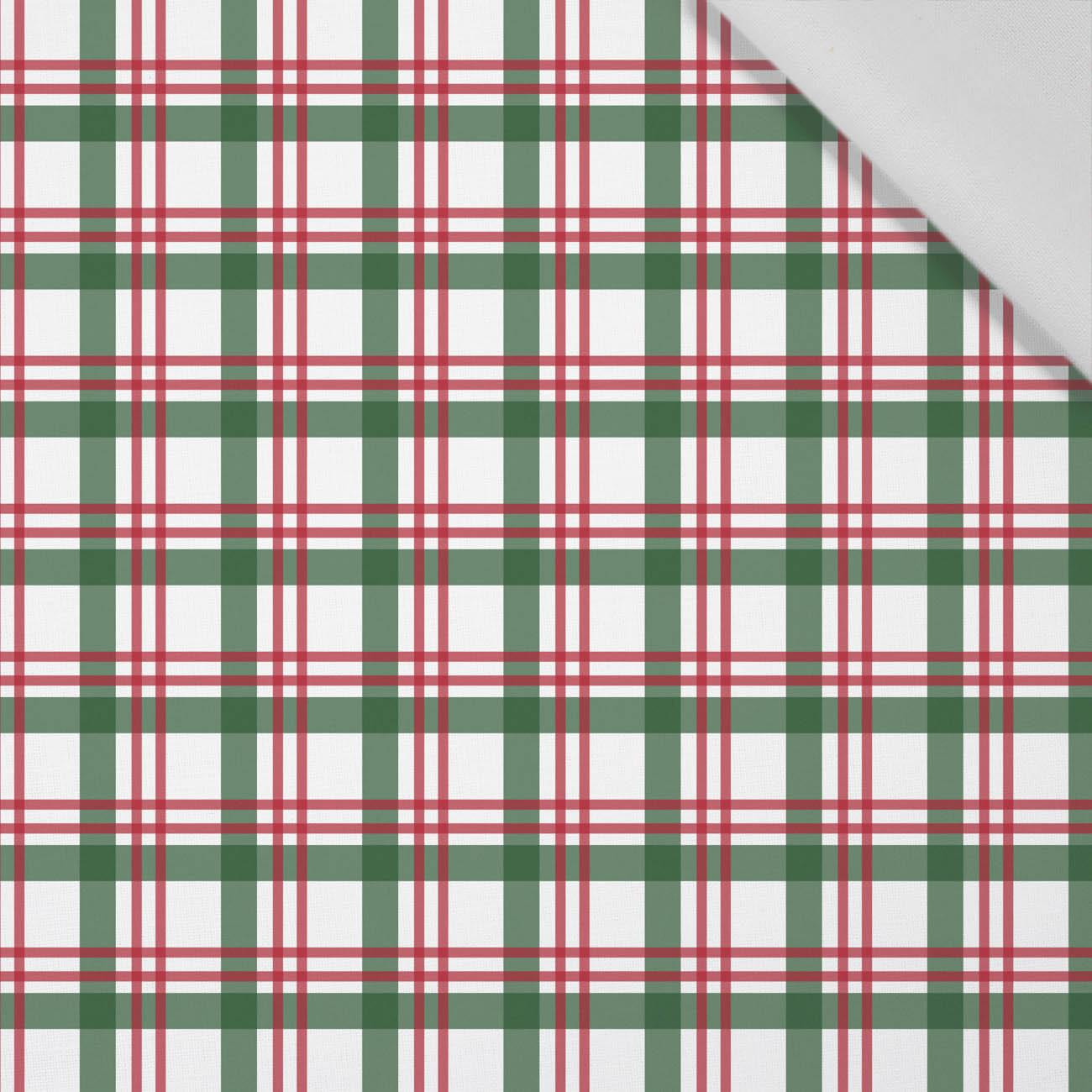 CHECK PAT. 1 / green - Cotton woven fabric