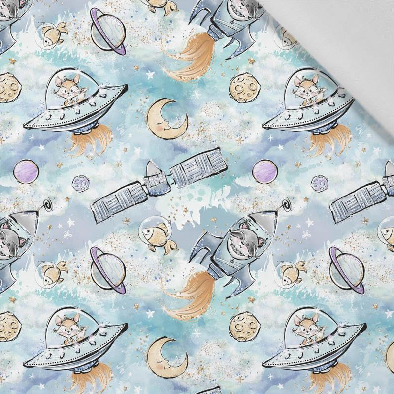 SPACE CUTIES pat. 5 (CUTIES IN THE SPACE) - Cotton woven fabric