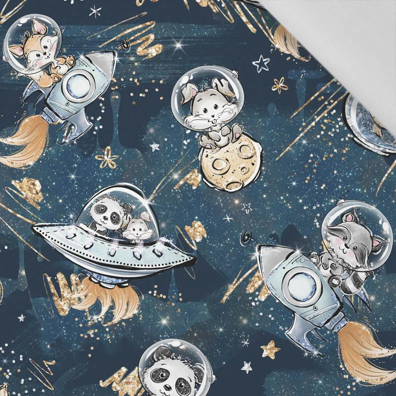 SPACE CUTIES pat. 9 (CUTIES IN THE SPACE) - Cotton woven fabric