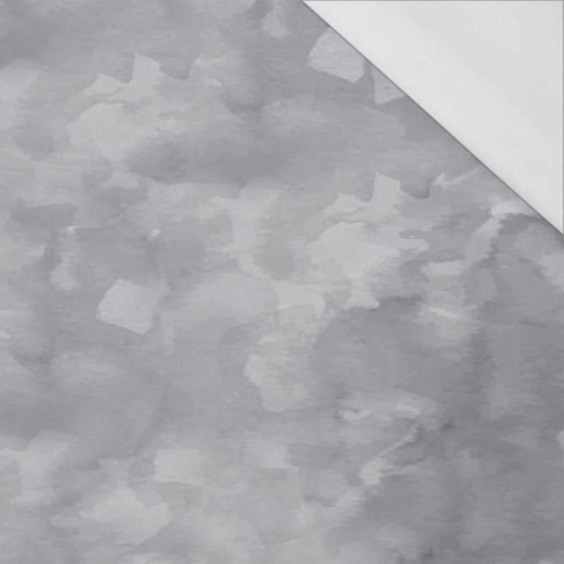 CAMOUFLAGE pat. 2 / grey - single jersey with elastane 