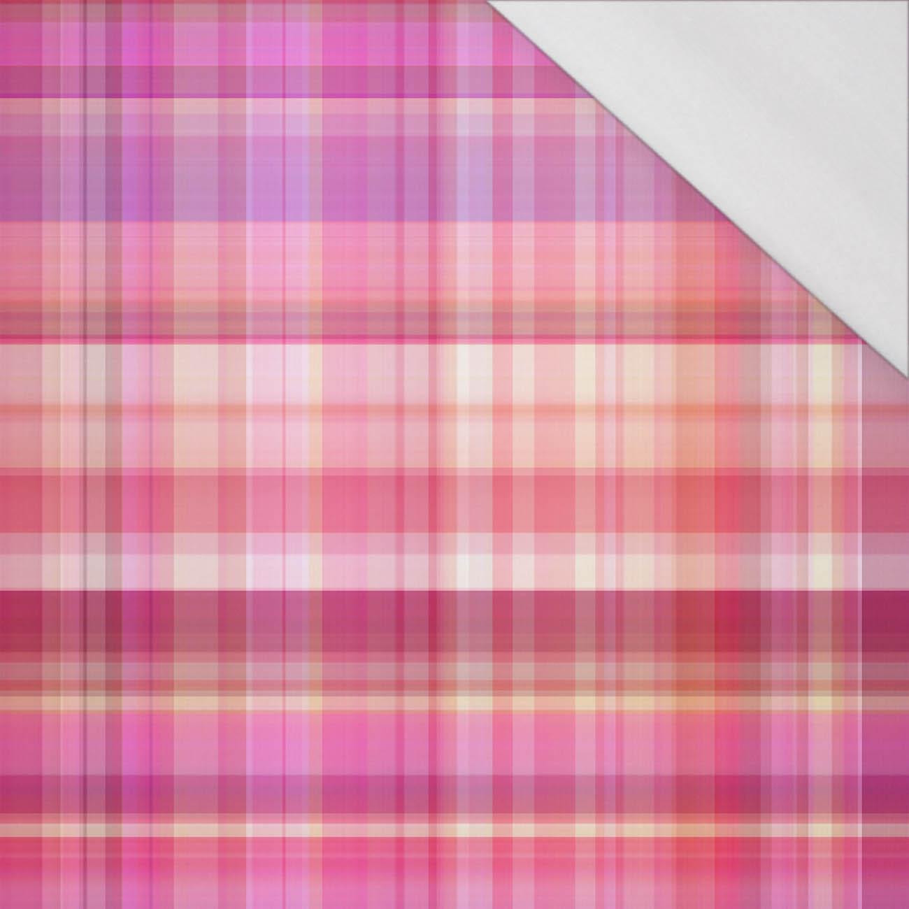 PINK CHECK PAT. 1 - single jersey with elastane 