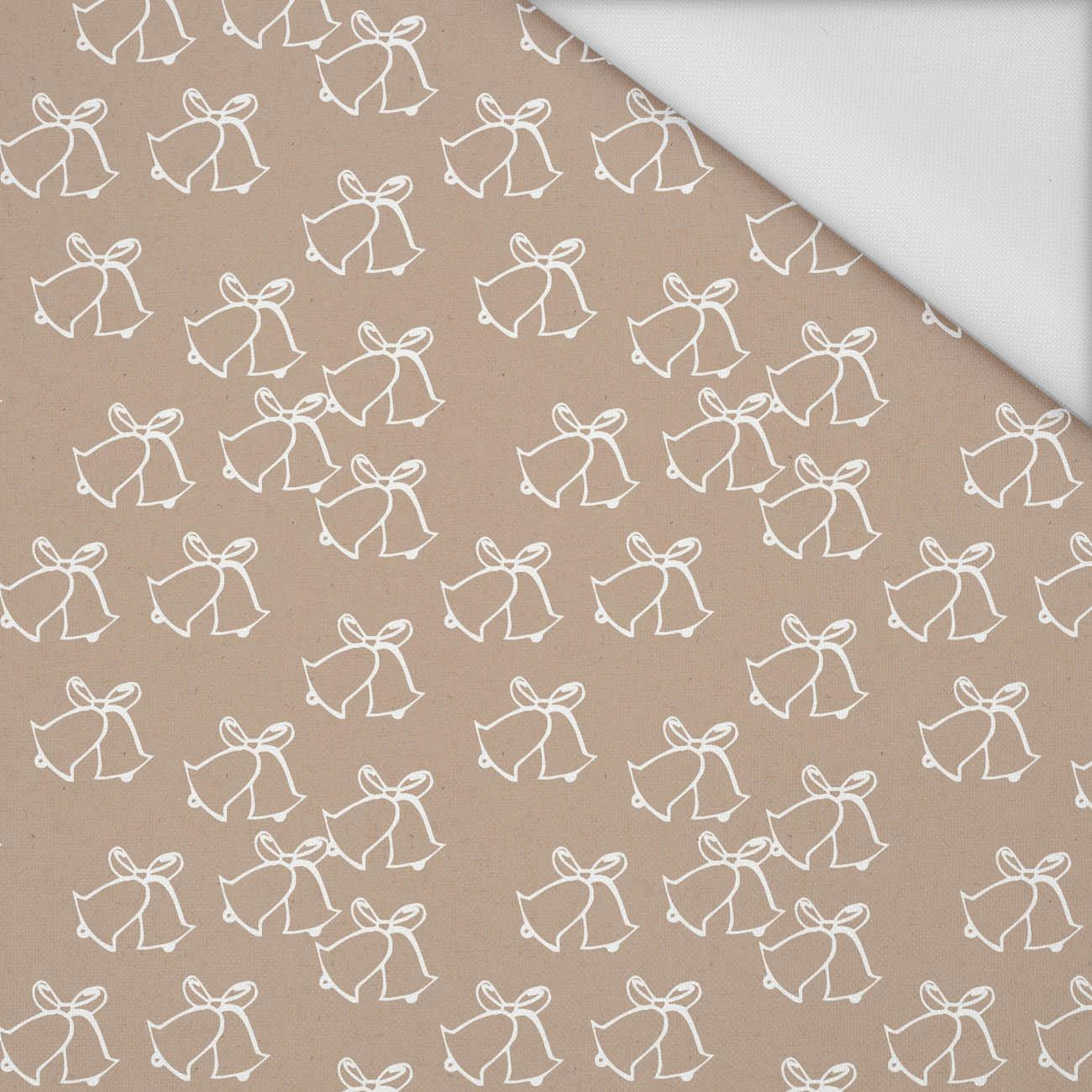 CHRISTMAS BELLS (WHITE CHRISTMAS) - Waterproof woven fabric