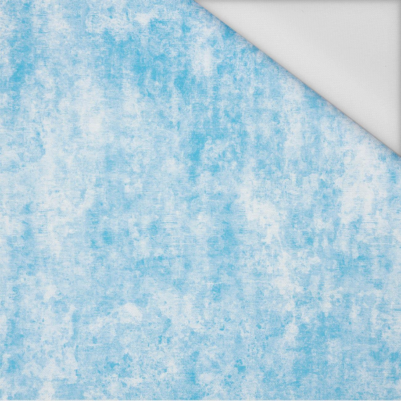 GRUNGE (light blue) - Waterproof woven fabric