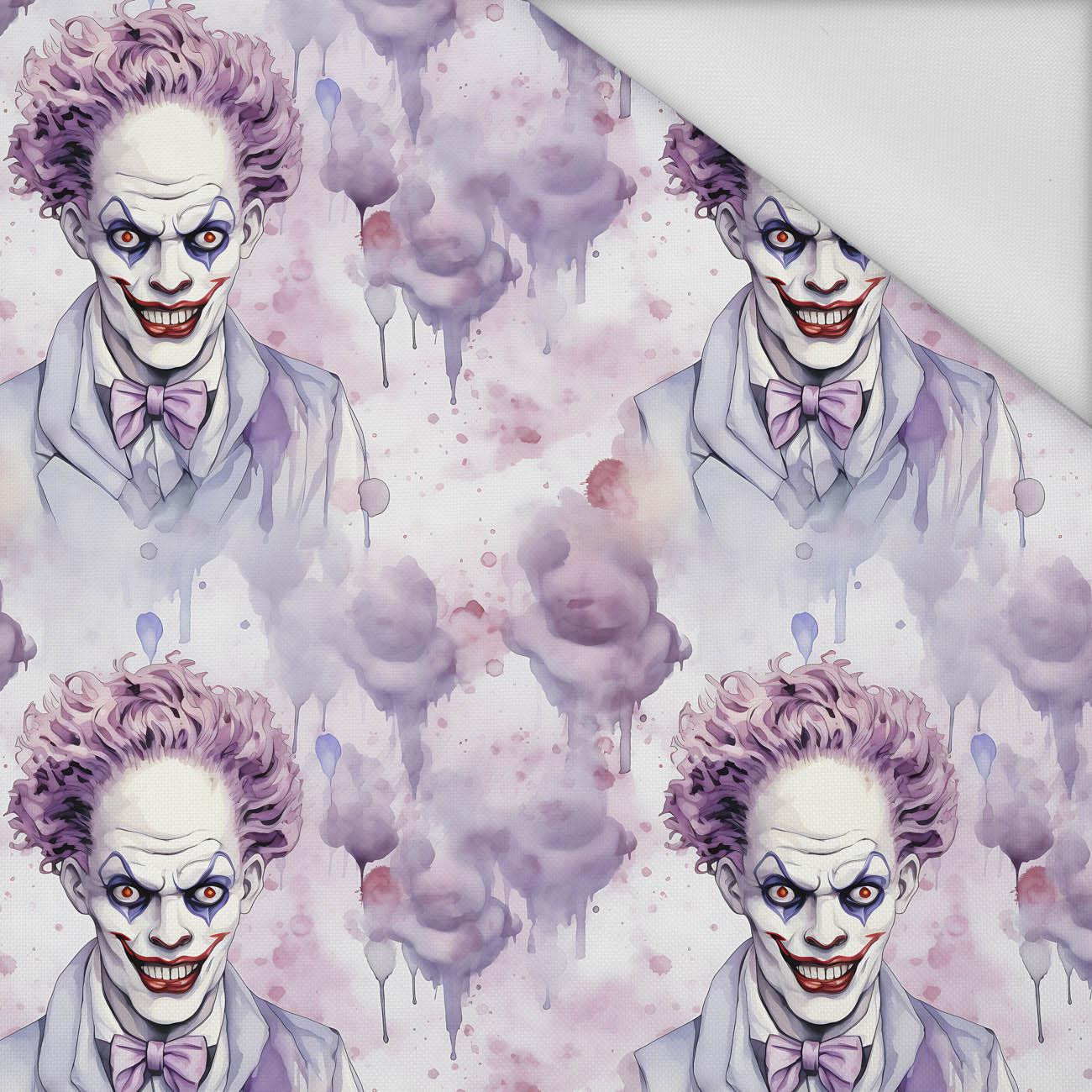 PASTEL HORROR CLOWN PAT. 1 - Waterproof woven fabric